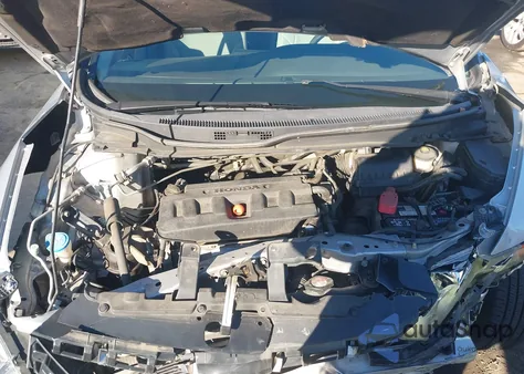 2012 Honda Civic Lx from USA, damaged, VIN 19XFB2F56CE382761